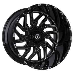 TIS Wheels – 544BM – Black – 20″x10″ -25mm – Summer Wheels – 544BM2100925